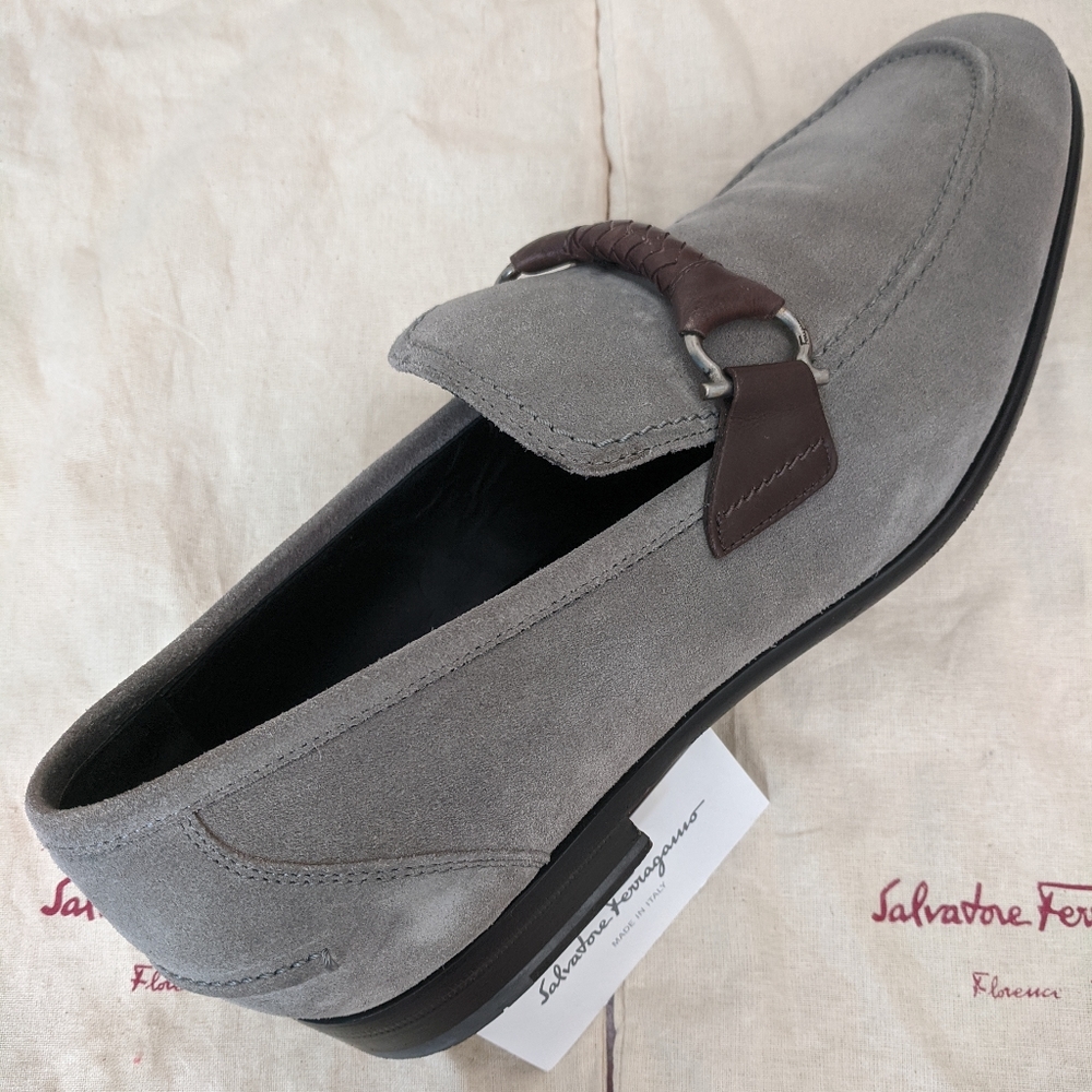 Salvatore Ferragamo "Twist 2" Bit Loafers